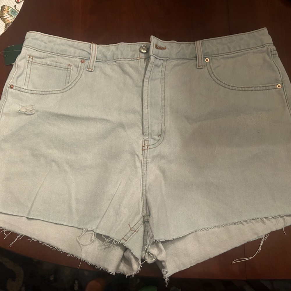 Brand new denim shorts